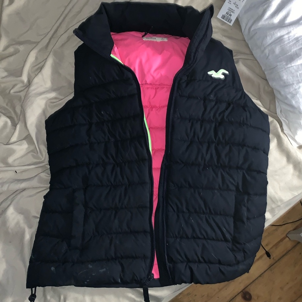 Black Hollister Vest
